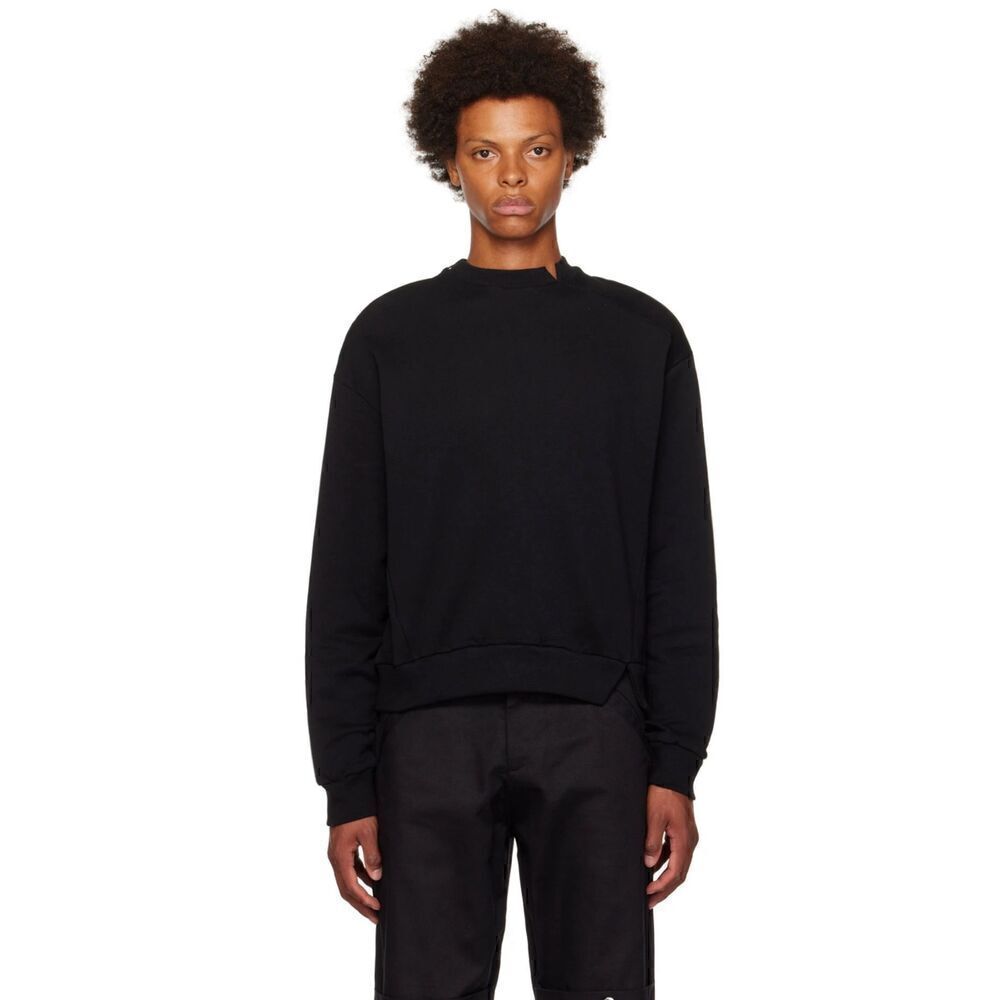 SPENCER BADU Sb Side Zip Cotton Sweatshirt NWT Size XXS